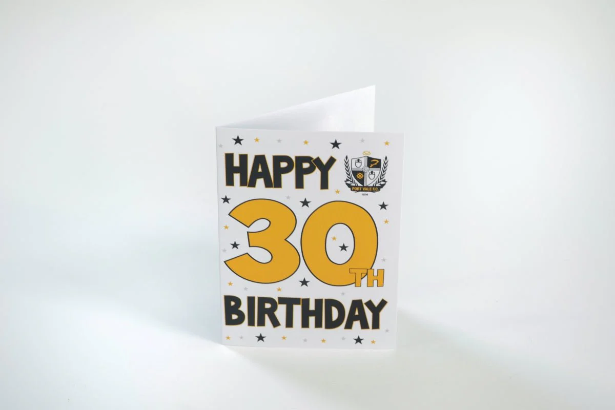 30 Greeting Card