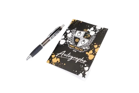 Autograph Pen & Book Set