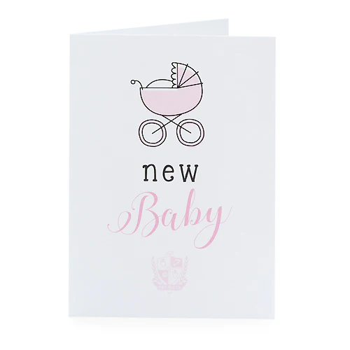 It’s a girl greeting card