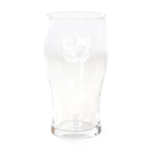 Crest Pint Glass
